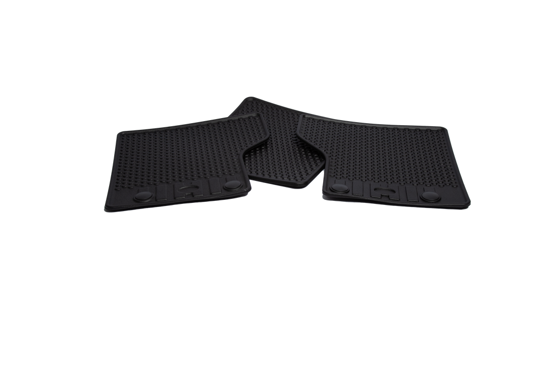 FLOOR MAT SET FOR LAND ROVER DEFENDER 90 2020-23 L663 5pc HEAVY DUTY TPE PLASTIC