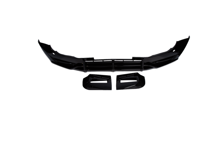 FRONT BUMPER LIP SPLITTER KIT WITH LED LANDROVER DEFENDER L663 90-110 2020