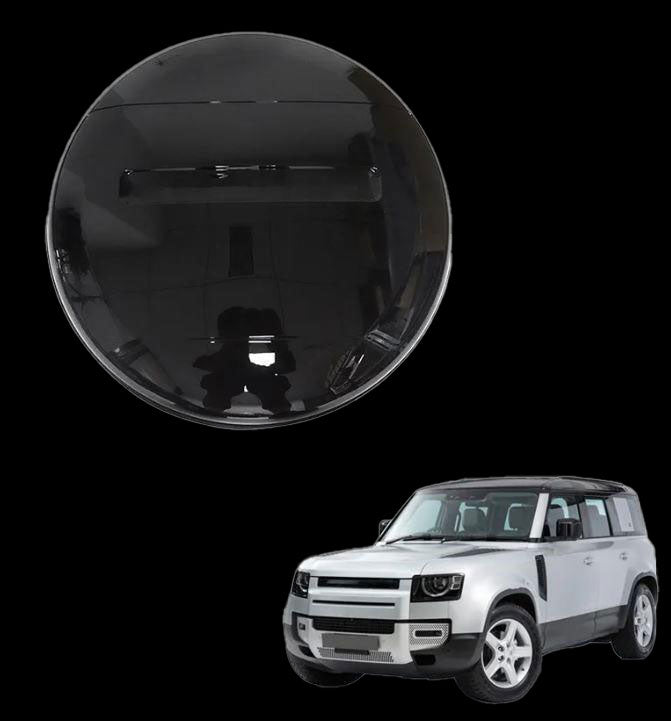 GLOSS BLACK SPARE WHEEL COVER FOR LAND ROVER DEFENDER 2020-23 (90+110+130) L663