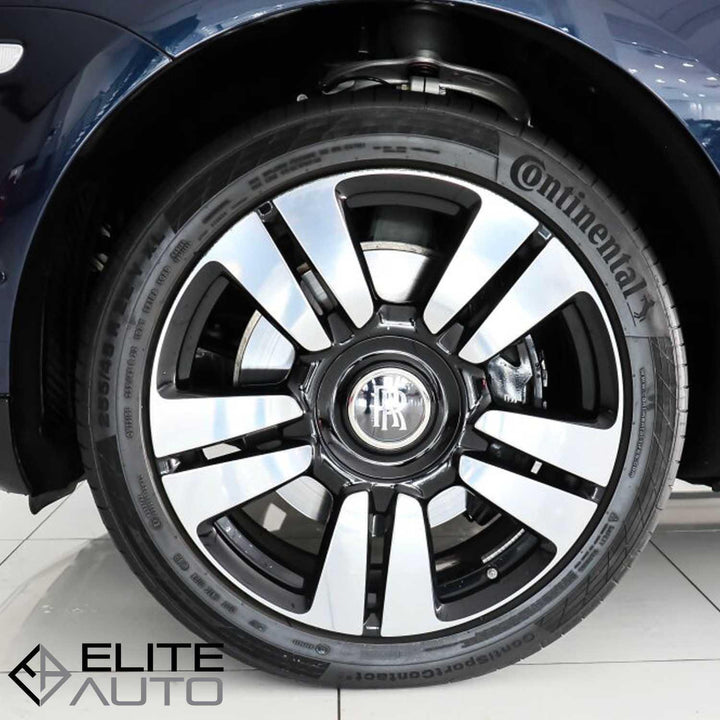 ROLLS ROYCE CULLINAN 5 SPOKE 22 INCH RIMS WITH OEM TPMS VALVES SET OF 4 NO TYRES