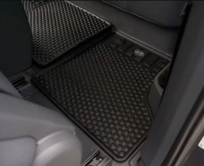 FLOOR MAT SET FOR LAND ROVER DEFENDER 90 2020-23 L663 5pc HEAVY DUTY TPE PLASTIC