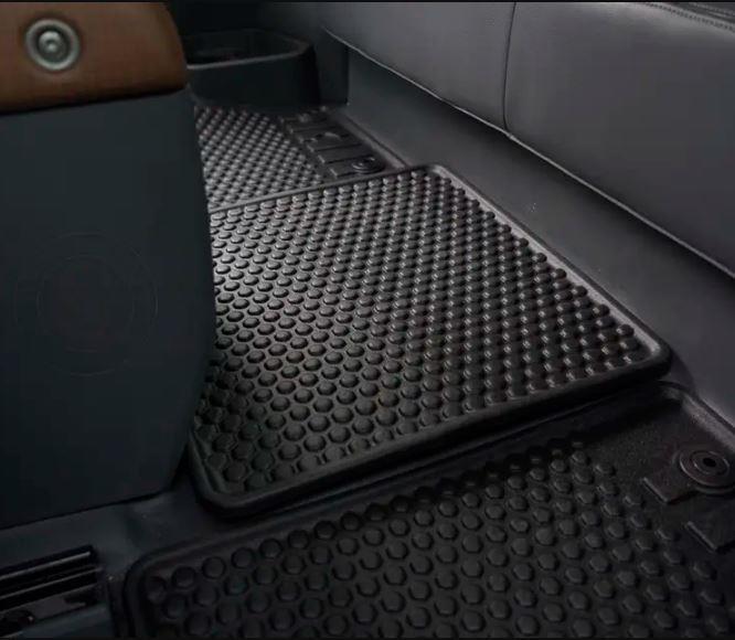 FLOOR MAT SET FOR LAND ROVER DEFENDER 90 2020-23 L663 5pc HEAVY DUTY TPE PLASTIC