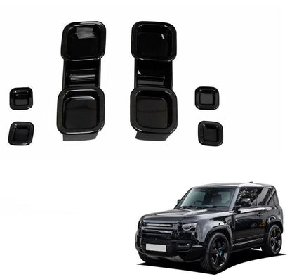 SMOKED TAIL LAMP COVERS FOR LAND ROVER DEFENDER L663 2020-23 90 110 130